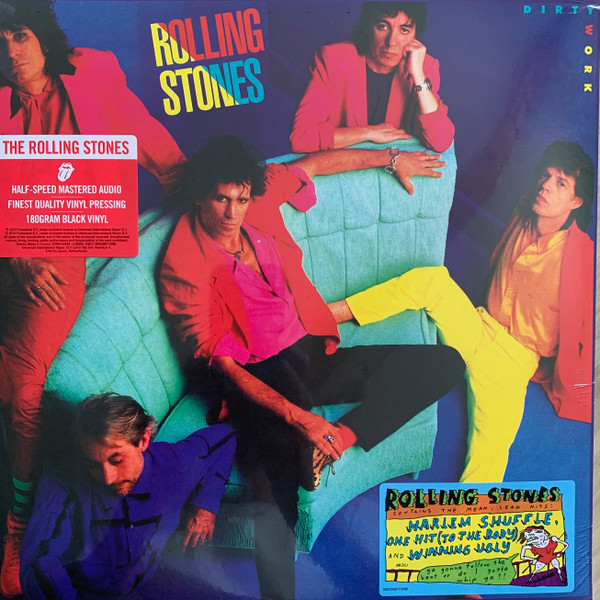 Rolling Stones – Dirty Work cover