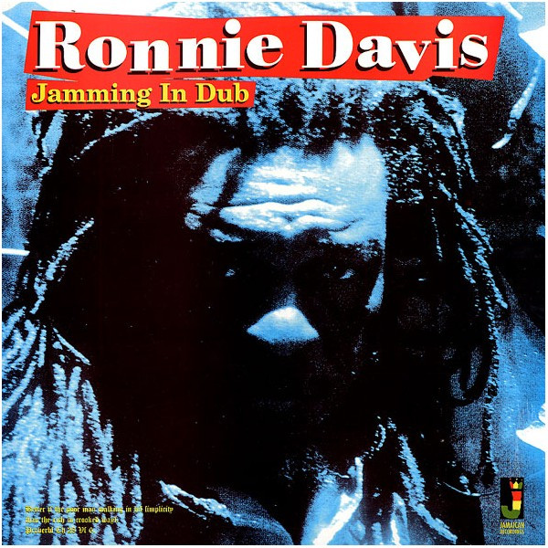 Ronnie Davis – Jamming In Dub vinyl cover