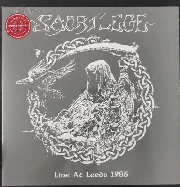 Sacrilege – Live At Leeds 1986 vinyl cover