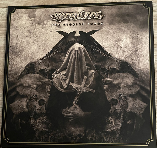 Sacrilege – The Closing Irony vinyl cover