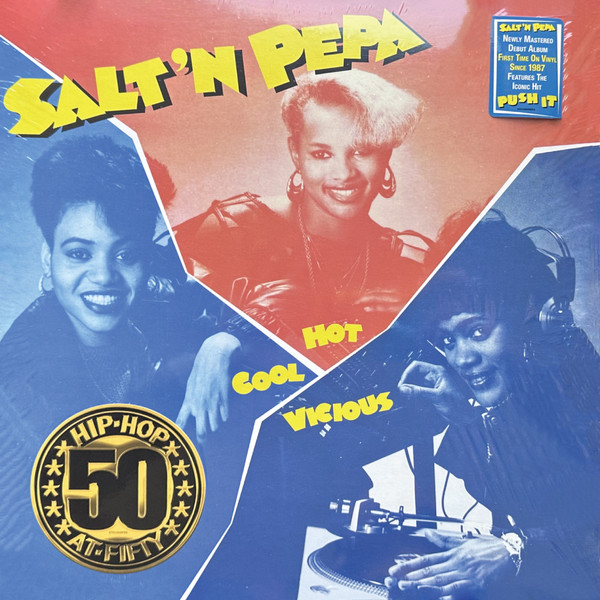Salt 'N' Pepa – Hot Cool Vicious vinyl cover