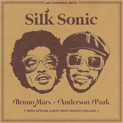 Silk Sonic – An Evening With Silk Sonic vinyl cover