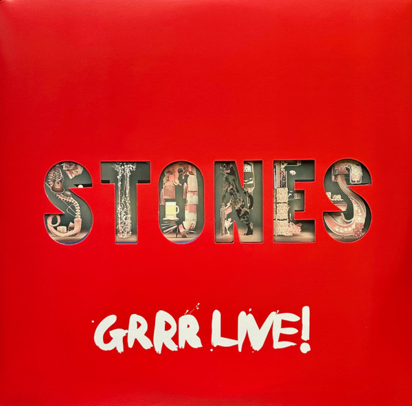 Stones – Grrr Live! vinyl cover