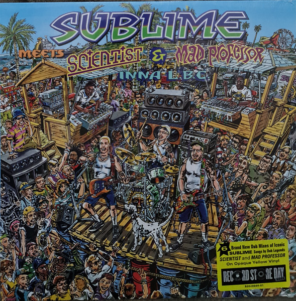 Sublime Meets Scientist & Mad Professor – Sublime Meets Scientist & Mad Professor Inna L.B.C. vinyl cover