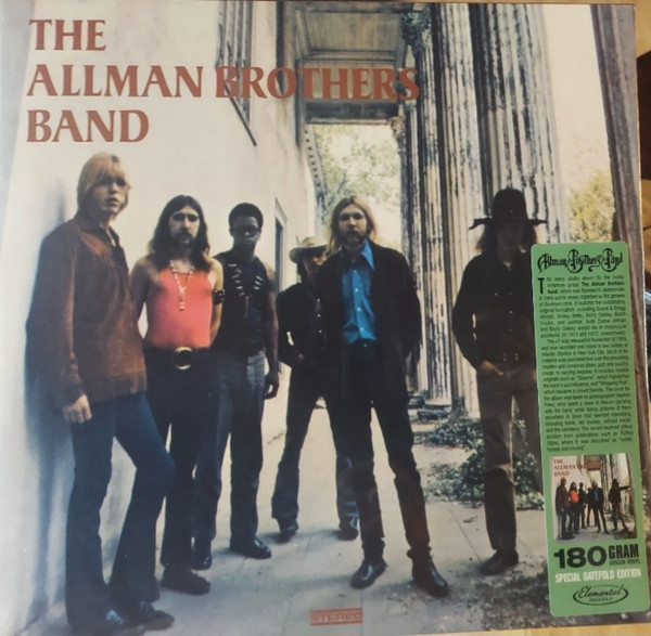 The Allman Brothers Band – The Allman Brothers Band vinyl cover