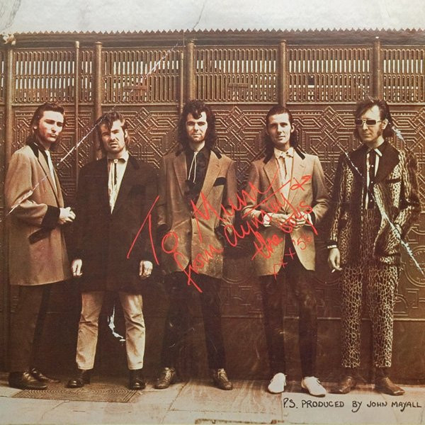 The Aynsley Dunbar Retaliation – To Mum, From Aynsley And The Boys vinyl cover