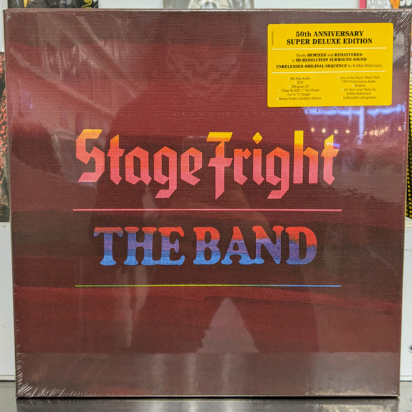 The Band – Stage Fright cover