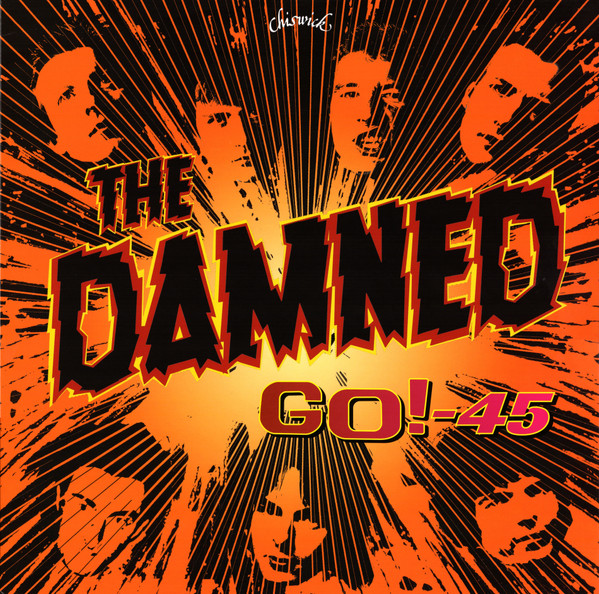 The Damned – Go! - 45 cover
