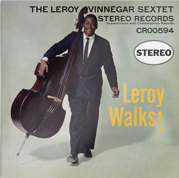 The Leroy Vinnegar Sextet – Leroy Walks! vinyl cover