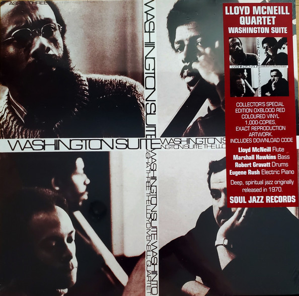 The Lloyd McNeill Quartet – Washington Suite vinyl cover