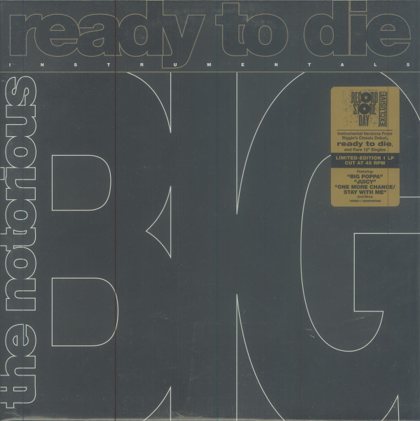 The Notorious B.I.G. – Ready To Die Instrumentals cover