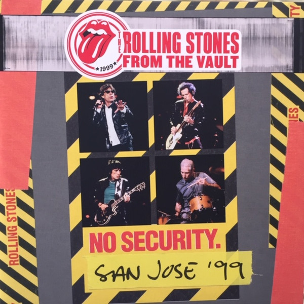 The Rolling Stones – No Security. San Jose '99 vinyl cover