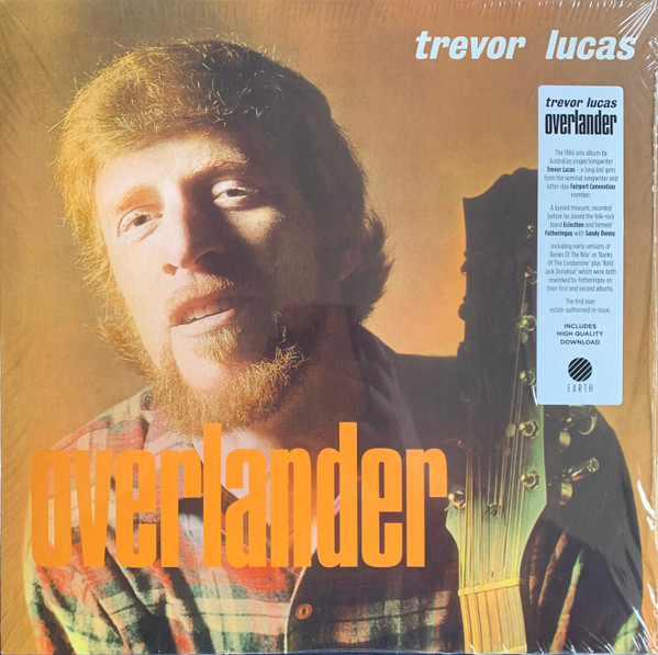 Trevor Lucas – Overlander vinyl cover