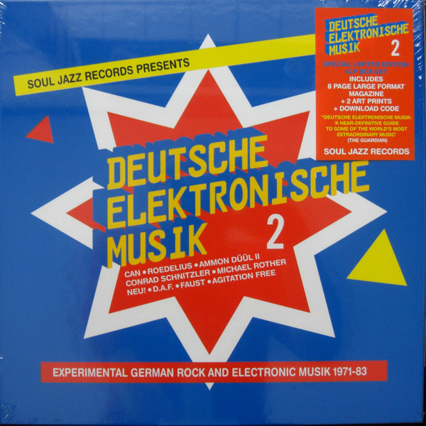 Various Artists – Deutsche Elektronische Musik 2 (Experimental German Rock And Electronic Musik 1971-83) vinyl cover