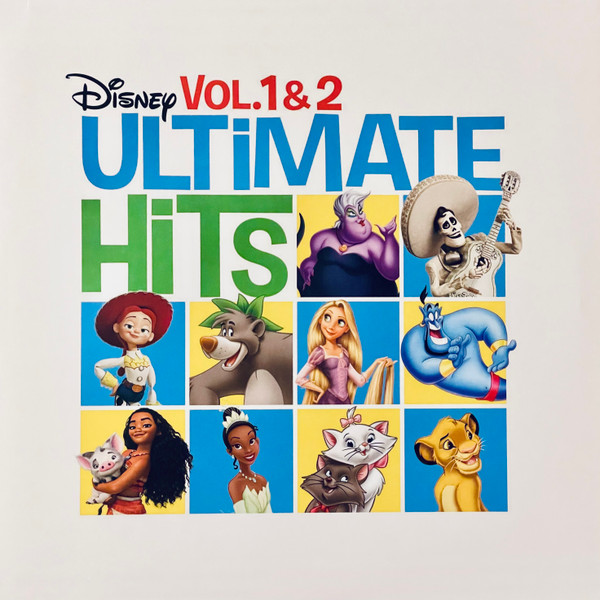 Various Artists – Disney Ultimate Hits Vol.1 & 2 vinyl cover