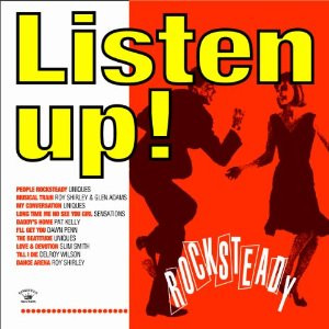 Various Artists – Listen Up! Rocksteady vinyl cover