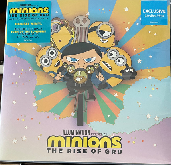 Various Artists – Minions: The Rise Of Gru (Original Motion Picture Soundtrack) vinyl cover