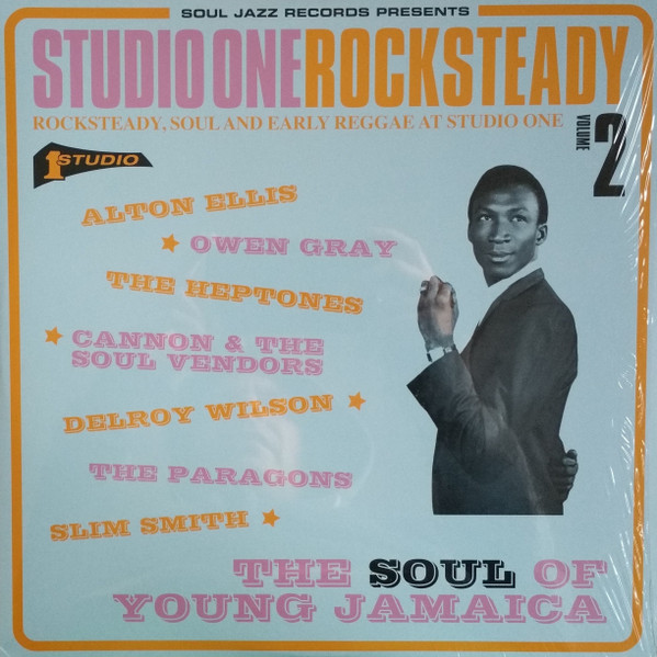 Various Artists – Studio One Rocksteady Volume 2 (Rocksteady, Soul And Early Reggae At Studio One: The Soul Of Young Jamaica) vinyl cover
