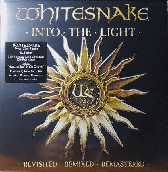 Whitesnake – Into The Light vinyl cover