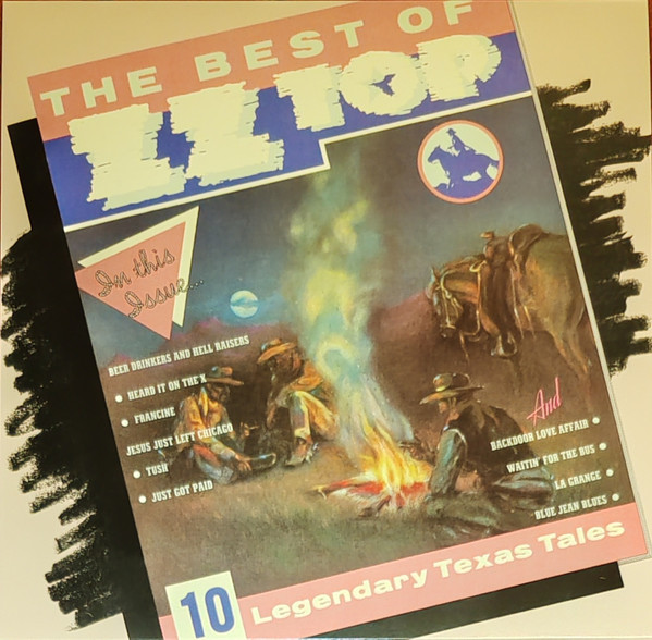 ZZ Top – The Best Of ZZ Top vinyl cover